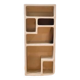 Concrete bookcase - Beige - Length 60 cm - Terra n°3