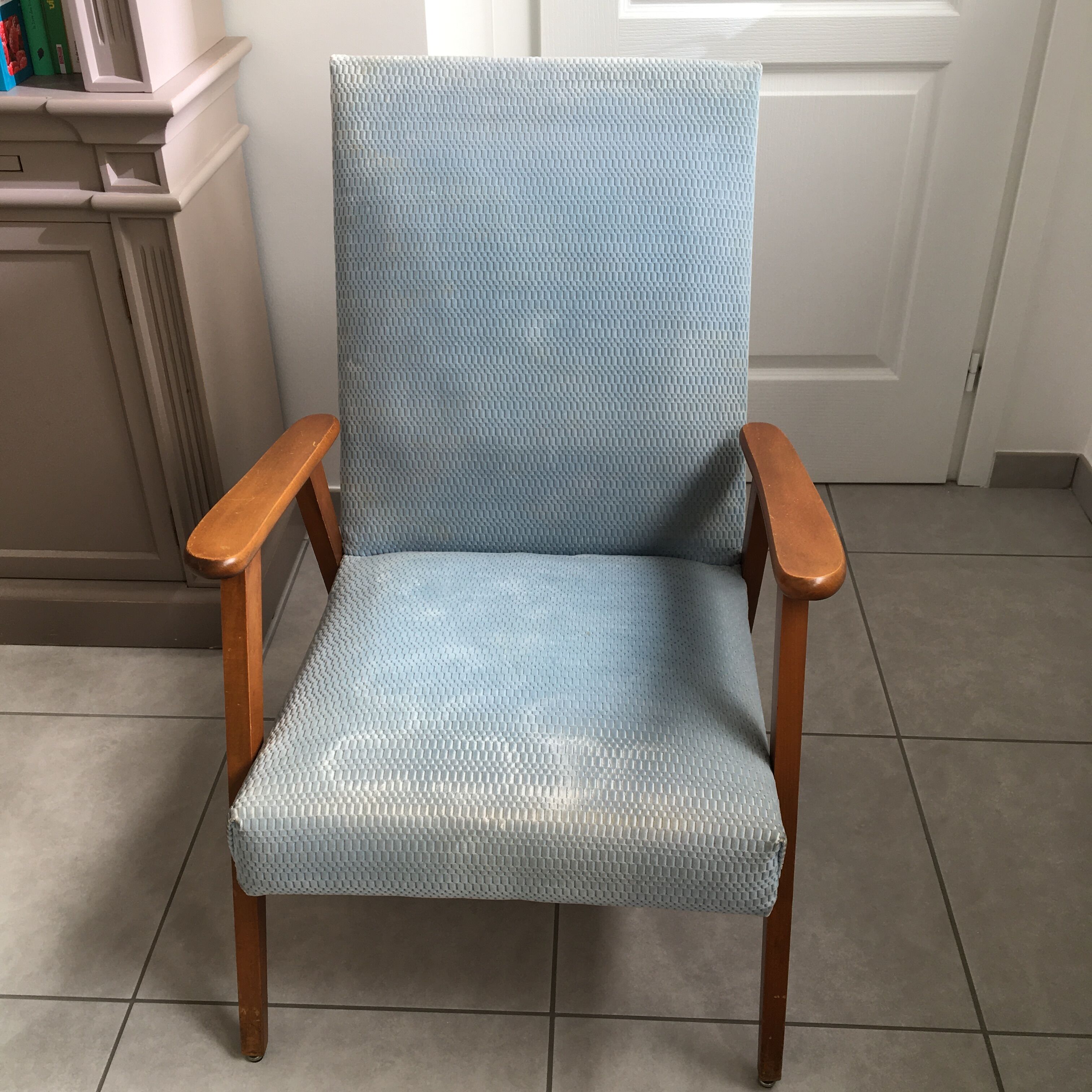 Boomerang style armchair 60s