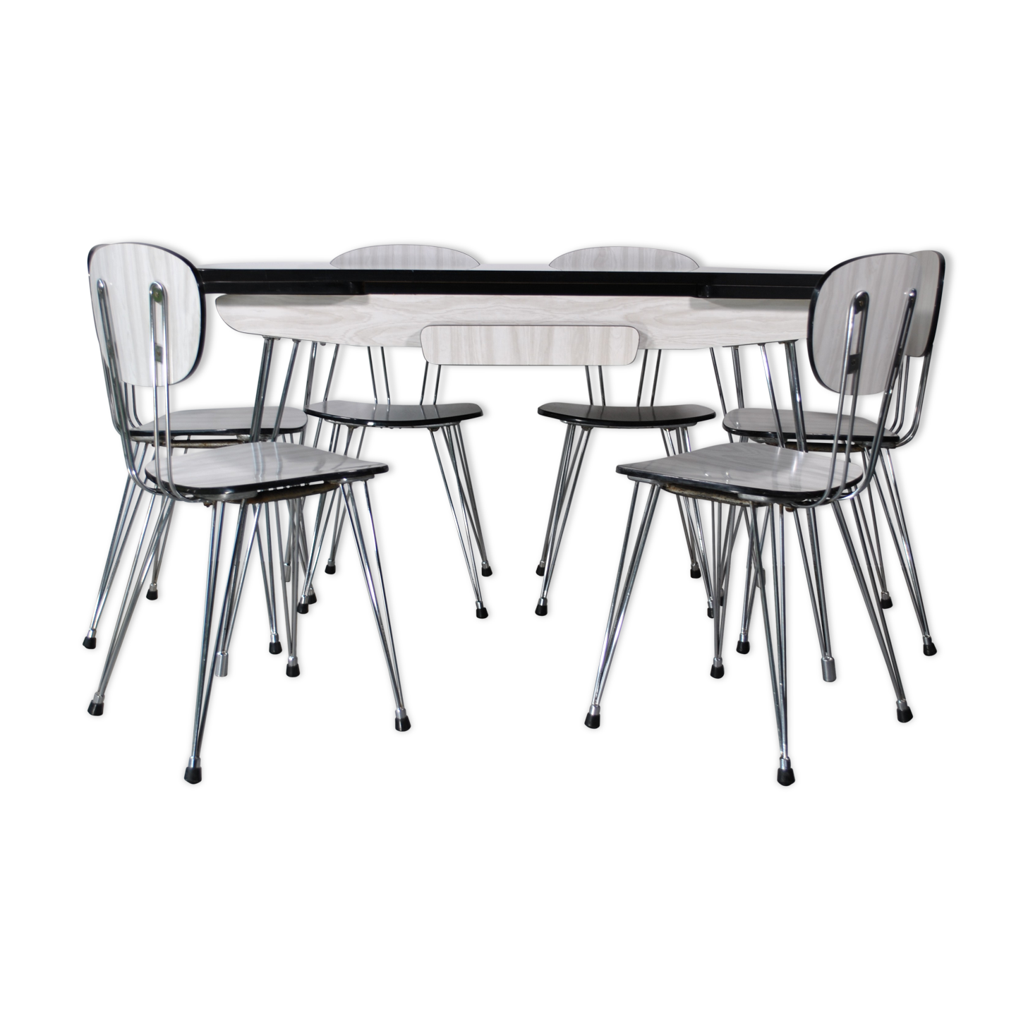Formica 1950 table and chairs