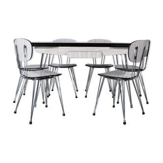 Formica 1950 table and chairs
