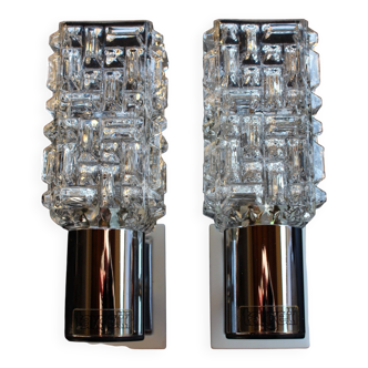 Vintage Targetti wall sconces 1970s