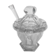 Baccarat crystal mustard