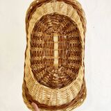 Rattan log basket
