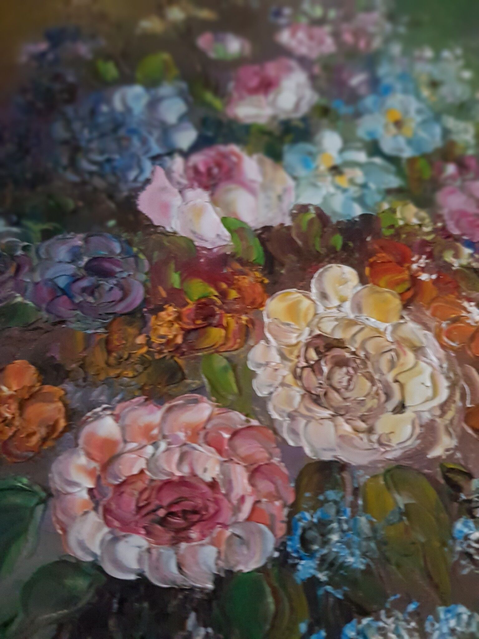 Bouquet of flowers painting