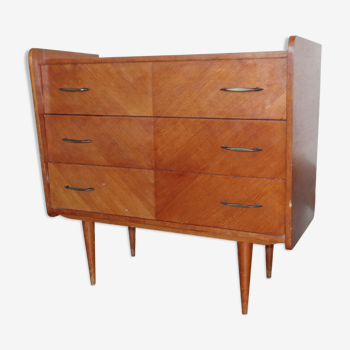 Dresser, light oak 1960