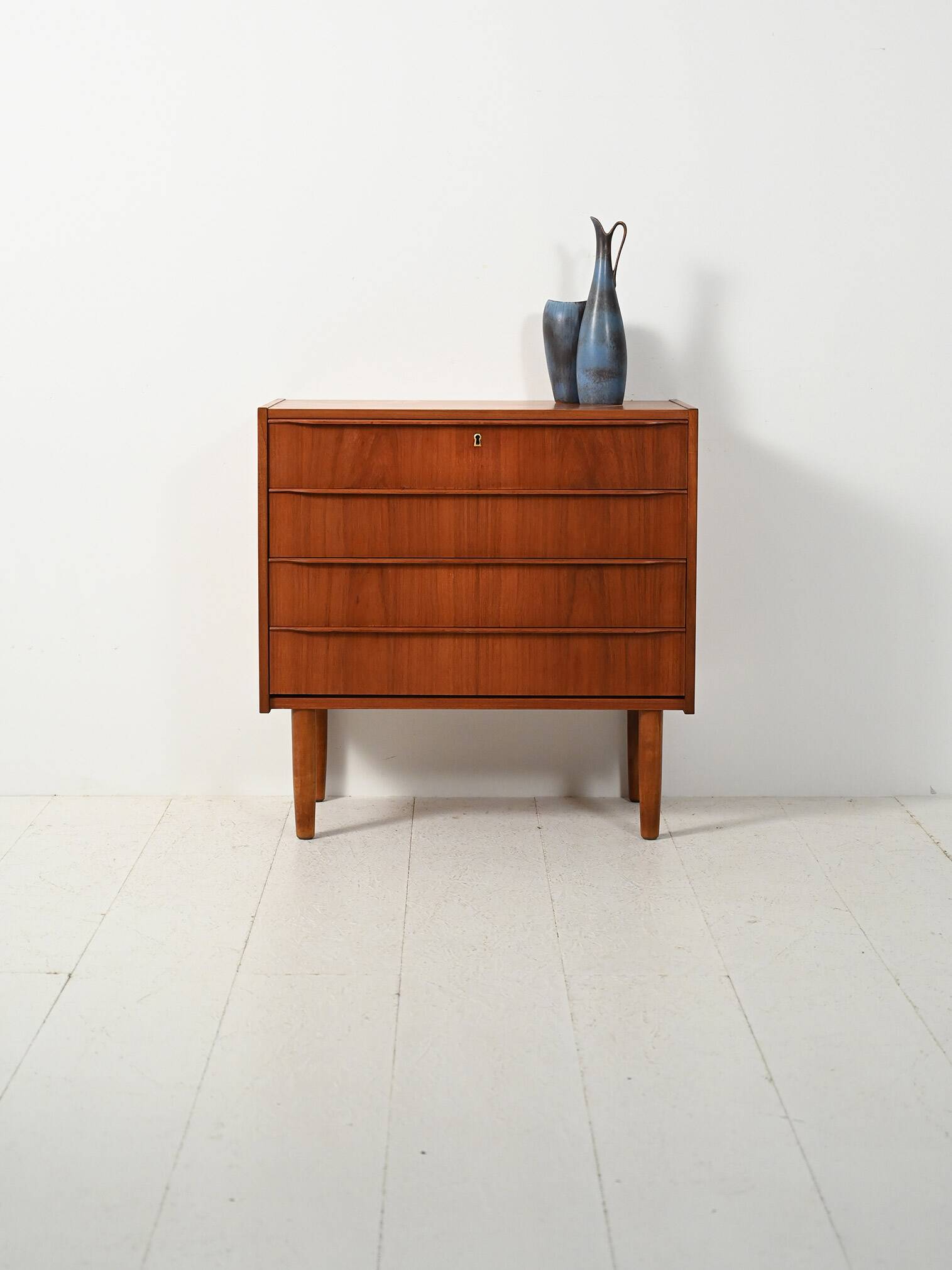 Scandinavian teak chest of drawers, 1960s