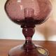 Large bubble glass tealight holder from Montauroux, 1960s