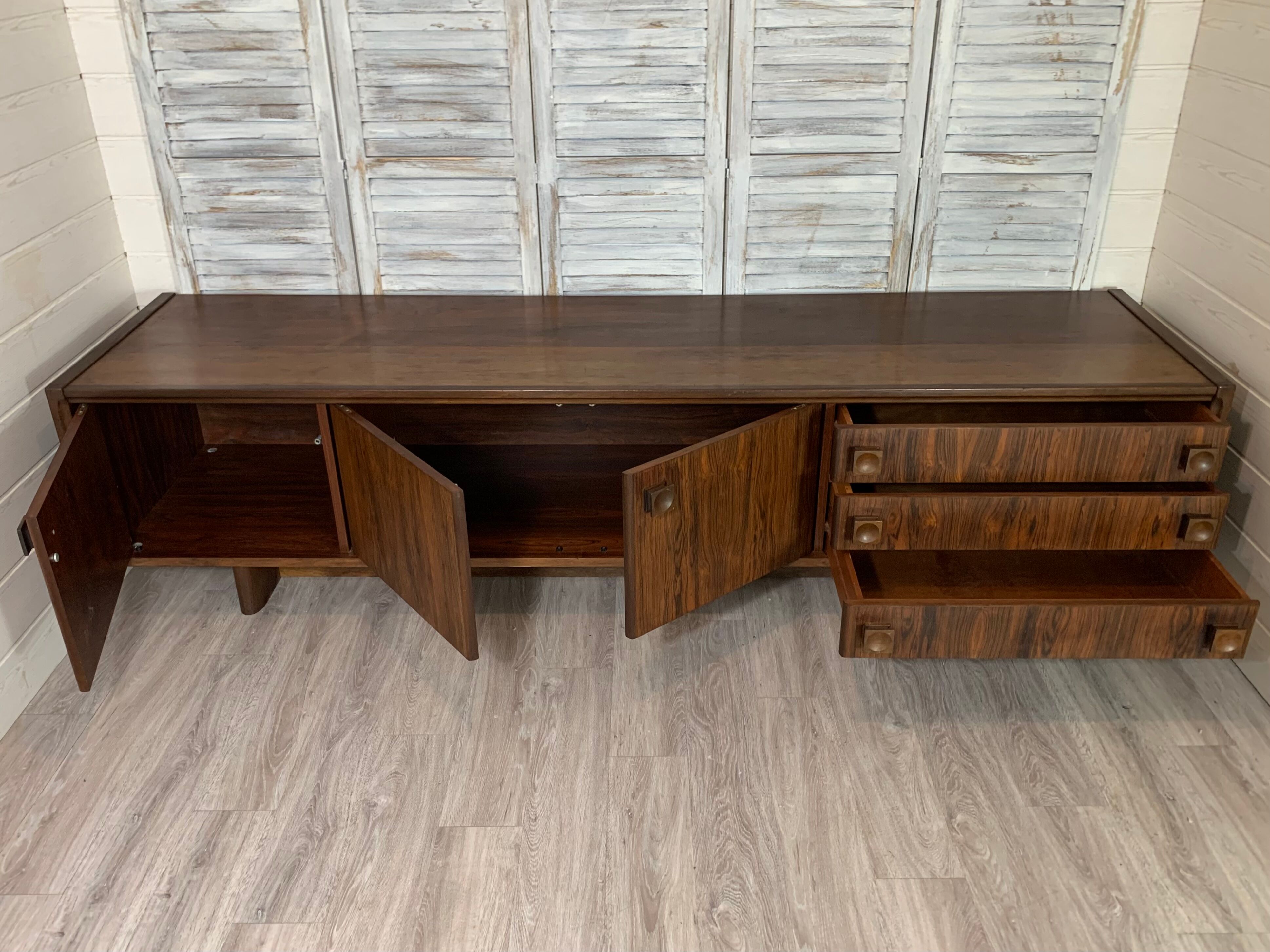 Scandinavian rosewood row 1960