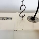 Beige Industrial Hanging Tube Light from Famor , 1970s