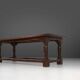 Antique Oak Table, France, 1850s