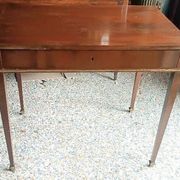 Antique writing table - sliding top - mahogany - Louis XVI
