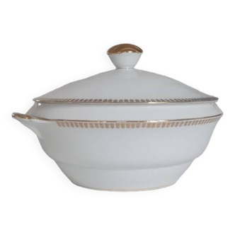 Soupière en porcelaine de Limoges