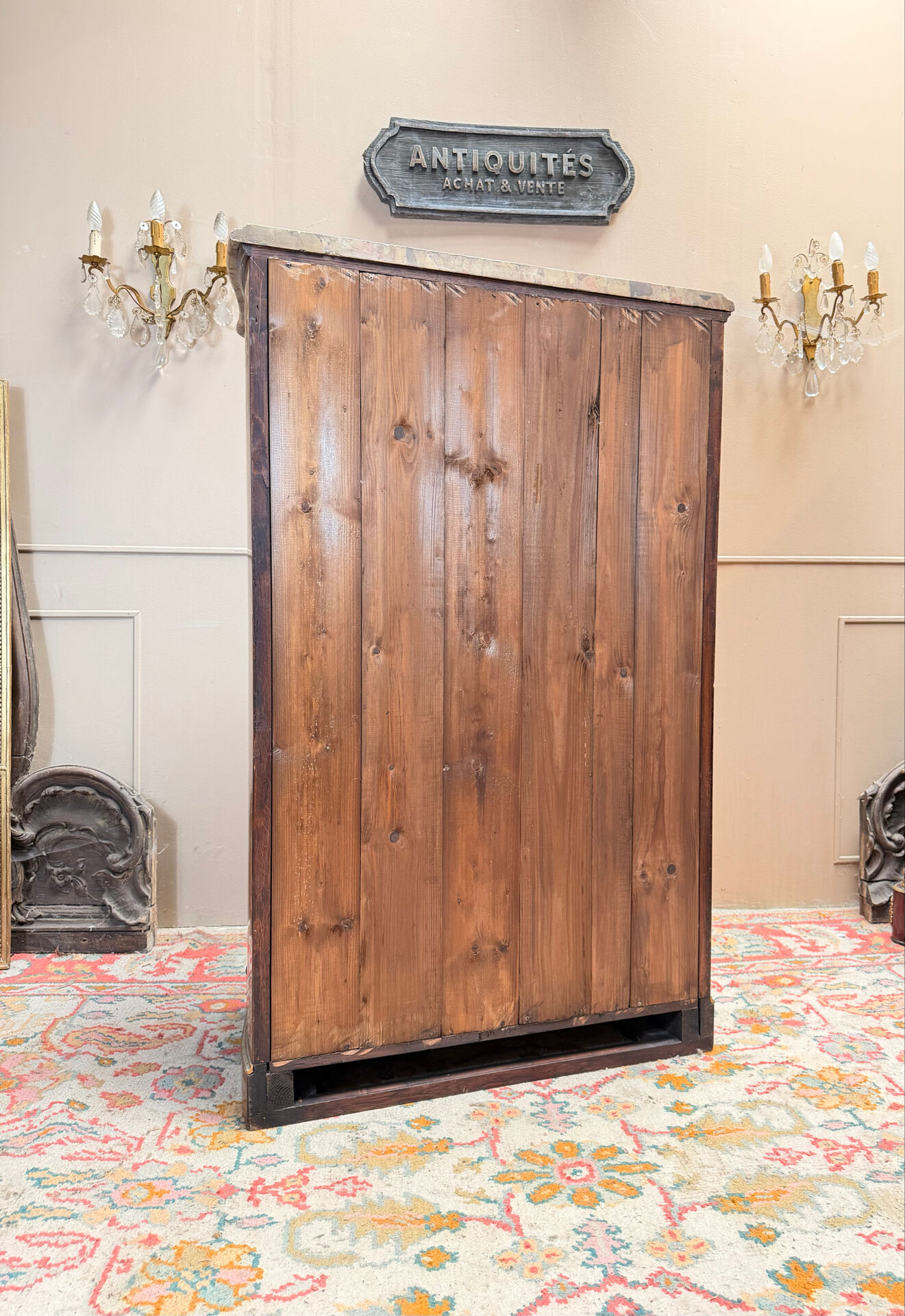 LOWER CABINET IN LOUIS XV STYLE MARQUETRY