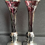 Pair of soliflorous vases