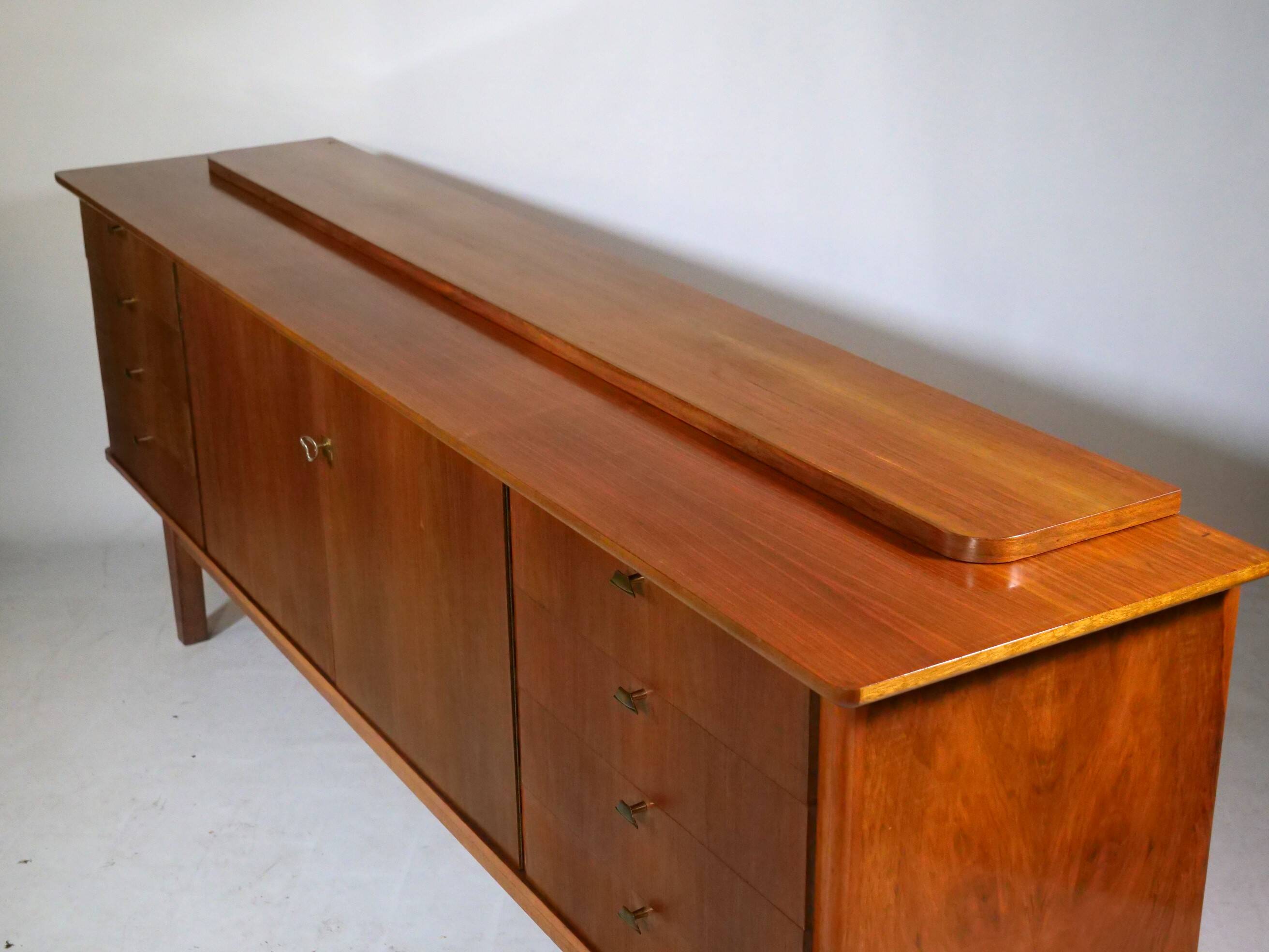 Vintage design sideboard mid-century chest of drawers cabinet 60s