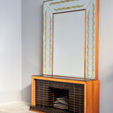 Sideboard with mirror by Luigi Brusotti, 1940