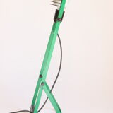 Green "Sintesi" table lamp by Ernesto Gismondi for Artemide, 1976.