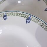 4 vintage St Amand deep plates 211257