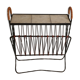 Review door / piece of vintage sofa, wrought iron /scoubidou 60s