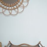 Wooden and bamboo tray