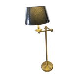 Floor lamp reader with articulated arm