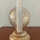 Art Deco lamp in marble and glass