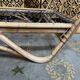 Rattan basket bed