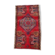 Small vintage turkish rug 94x54 cm, short runner, tribal, shabby chic