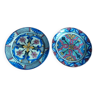 Hand painted decorative wall plates Spain