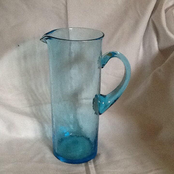 Glass pitcher