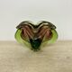 Mid century Murano glass bowl , 1970s