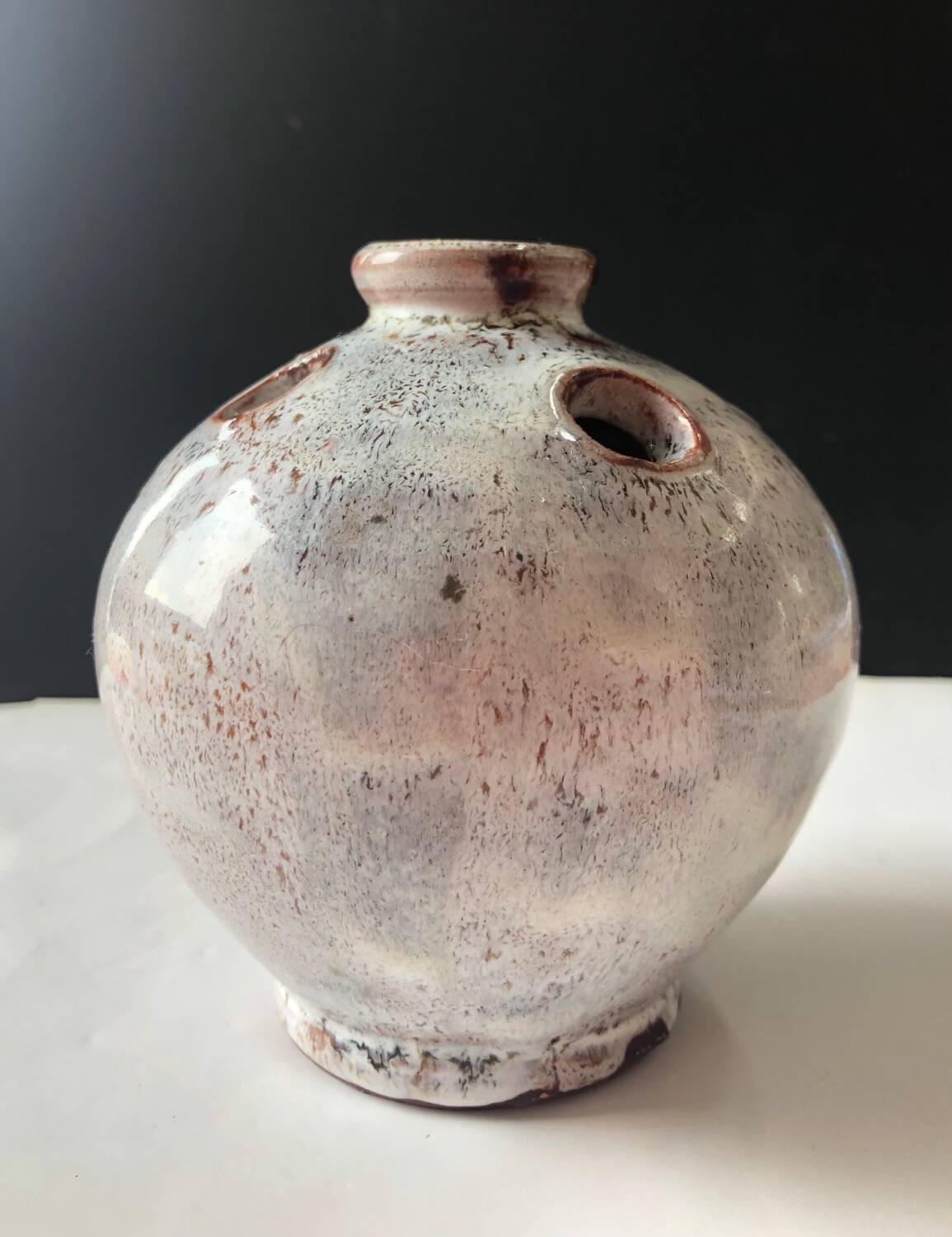 Vase pique fleur Vallauris