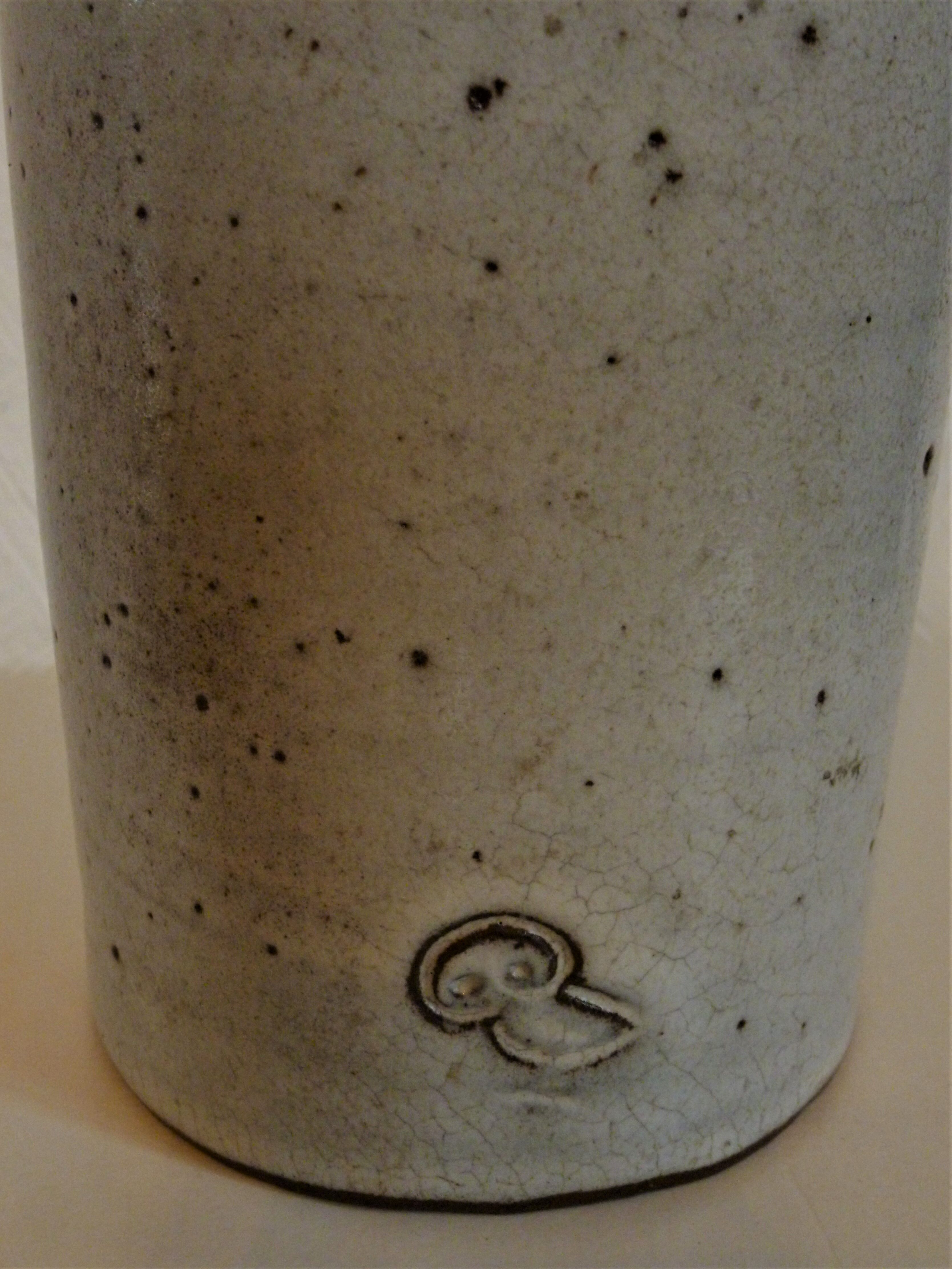 Pitcher of Jeanne and Norbert Pierlot, sandstone, Ratilly Castle