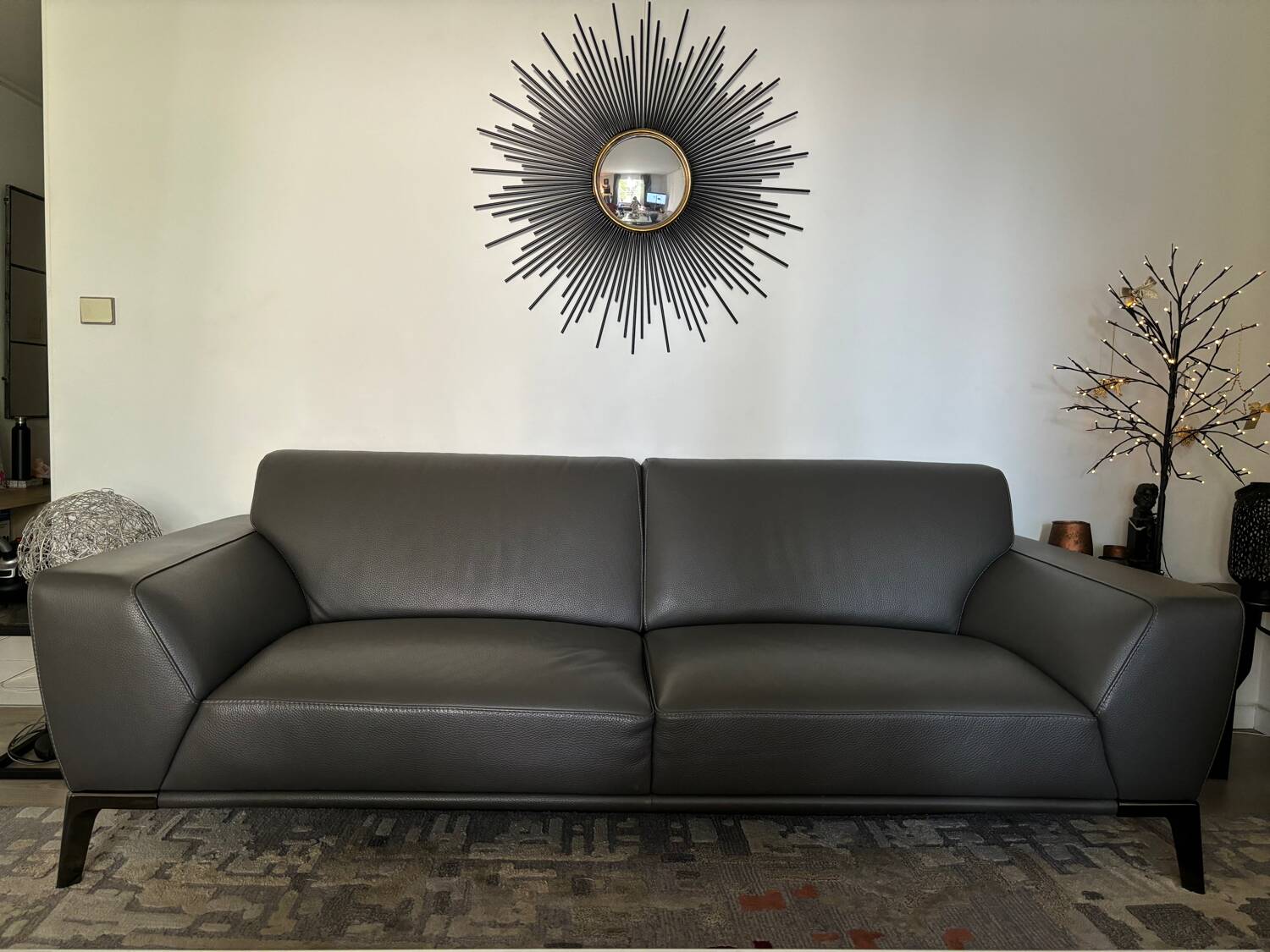 Roche Bobois leather sofa