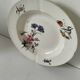 Assiette creuse Terre de Fer HB & Cie décor fleurs des champs 1900-1910