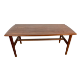 Vintage Scandinavian teak coffee table 1960