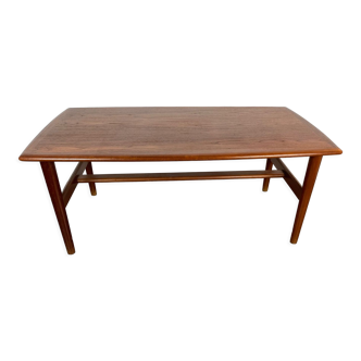 Vintage Scandinavian teak coffee table 1960