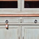 Display cabinet / two-body glass buffet, renovated | Basile