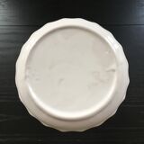 Earthenware column with floral decoration