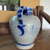 Cruche en grès bleu d’Alsace