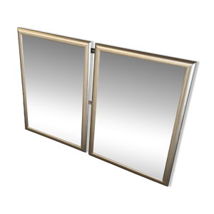 Deux miroirs biseautés