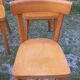 Set of 4 Baumann bistro chairs from the 1950s.