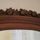 Large Art Nouveau Mirror 1910 - Solid Walnut