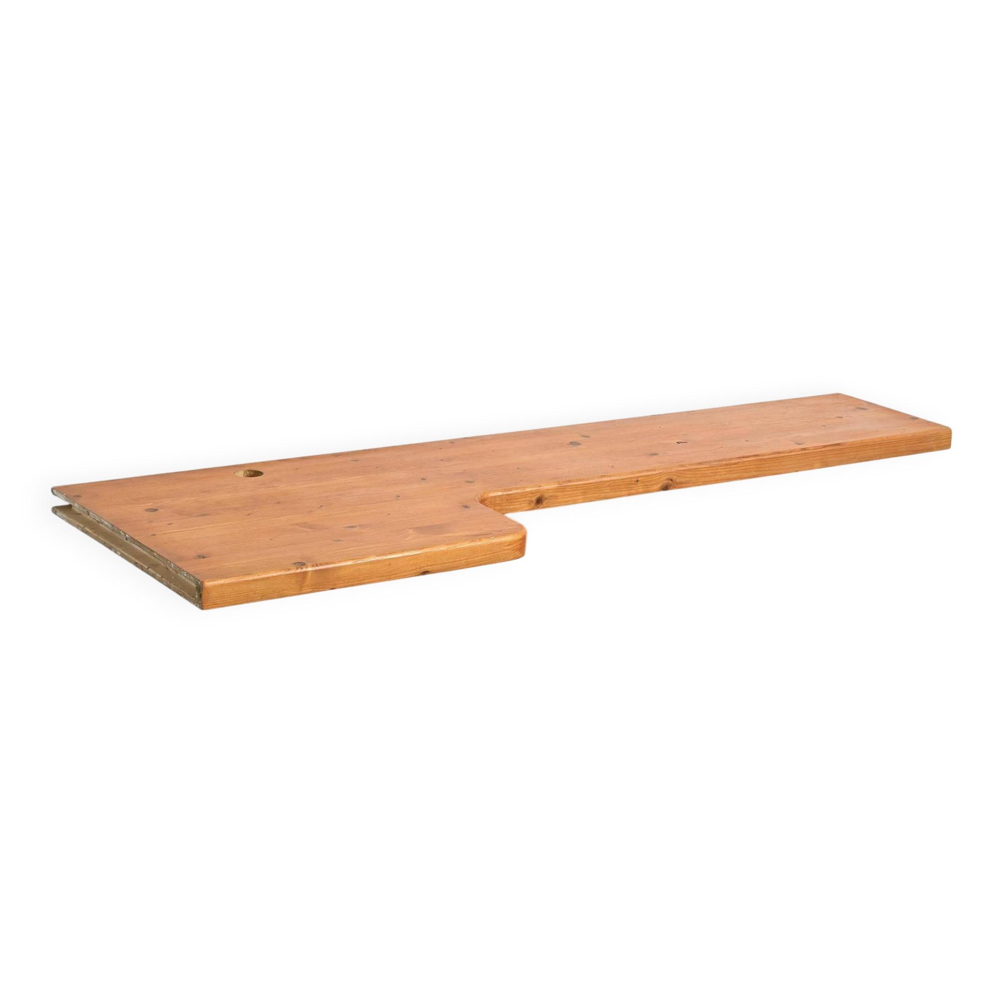 Wall corner console by Charlotte Perriand for the Nova residence, Les Arcs 1800, France.