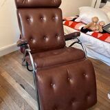 Fauteuil relax vintage lama