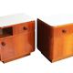 Pair of 1950s bedside tables