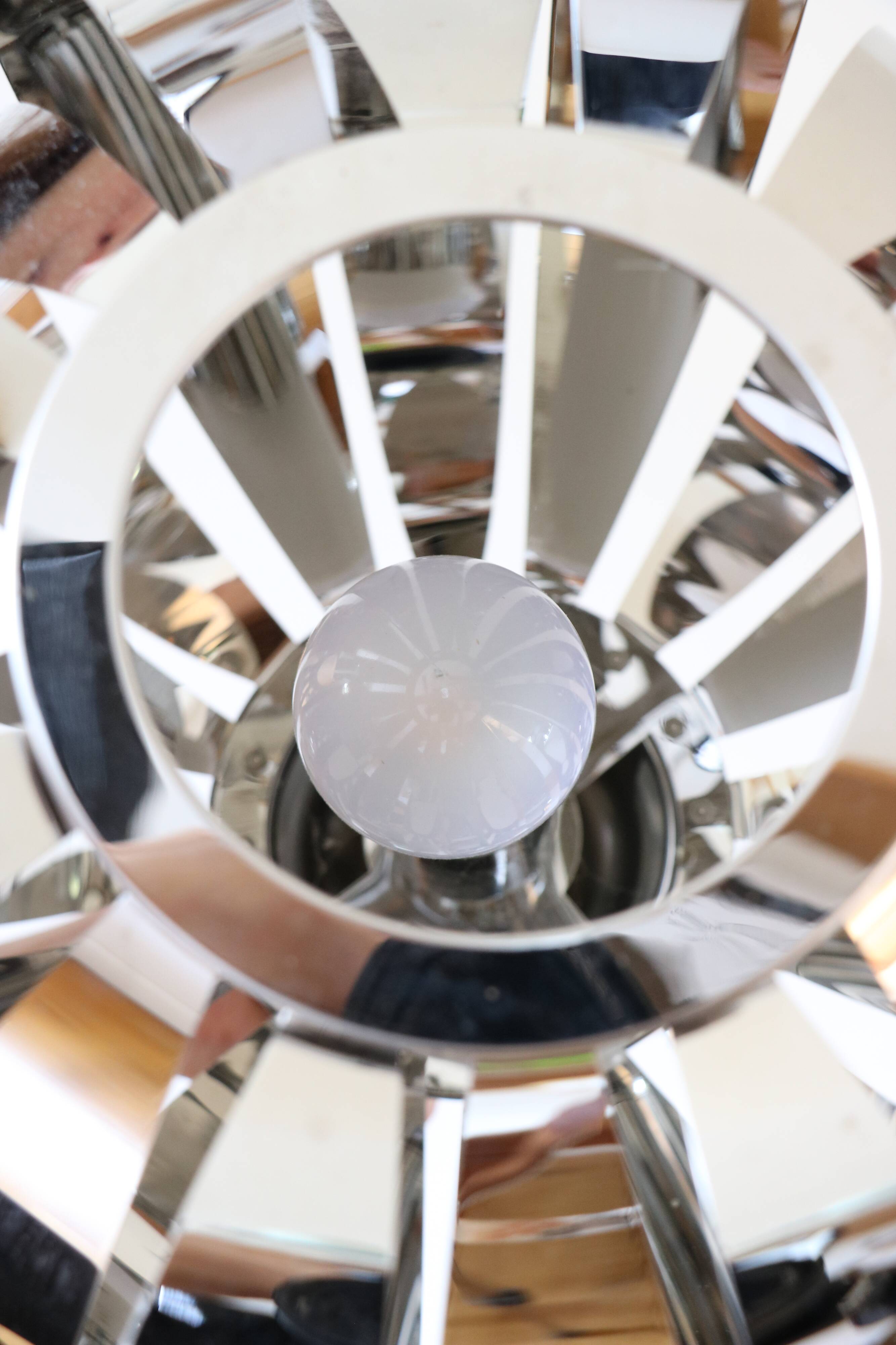 Space age pendant light