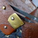 Vintage suitcase "World Map" restored 54,5x32x17,5 cm