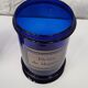 Color glass pharmacy jar: cobalt blue