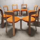 Suite de 8 chaises Bruno Rey